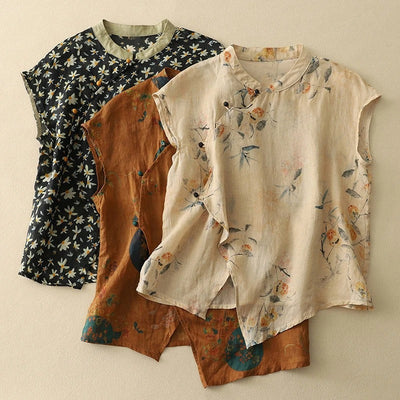 Élyna – Women's Linen Top