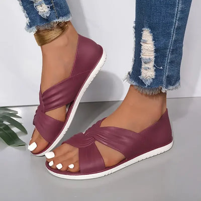 Comfortable slip-on sandals