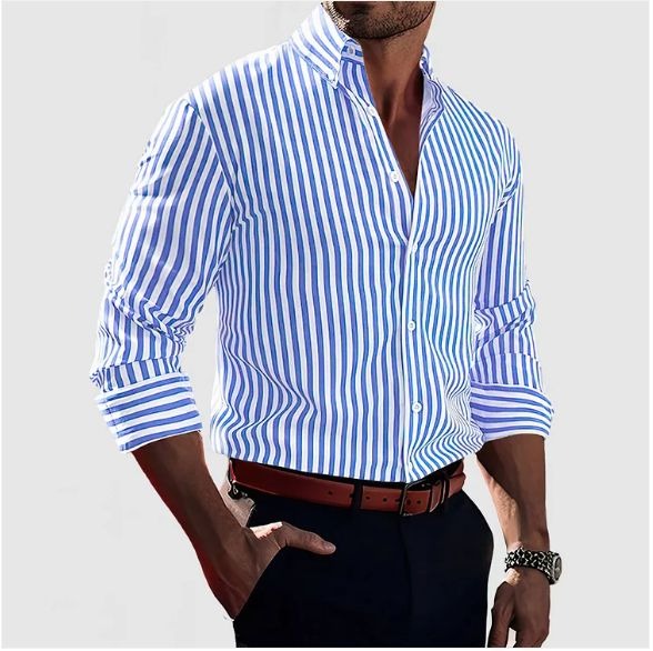 Leo Carter | Confidence Striped Shirt