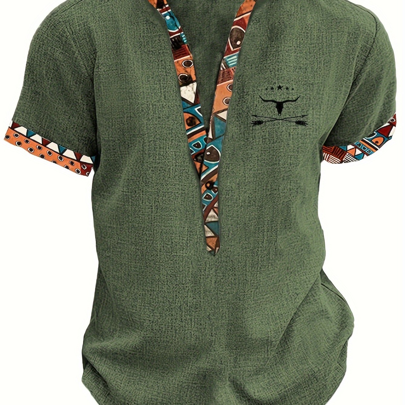 Jaxon Reed | Multicolored Statement Shirt