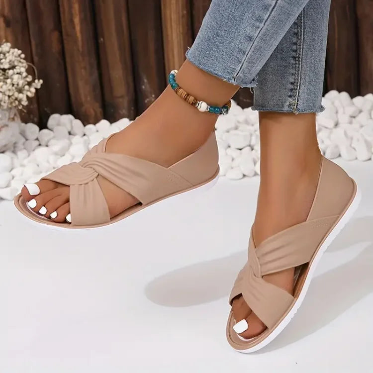 Comfortable slip-on sandals