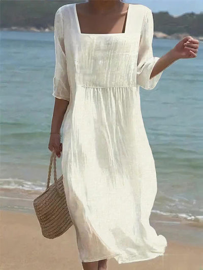 Lunelle – EasyFlow Linen Dress