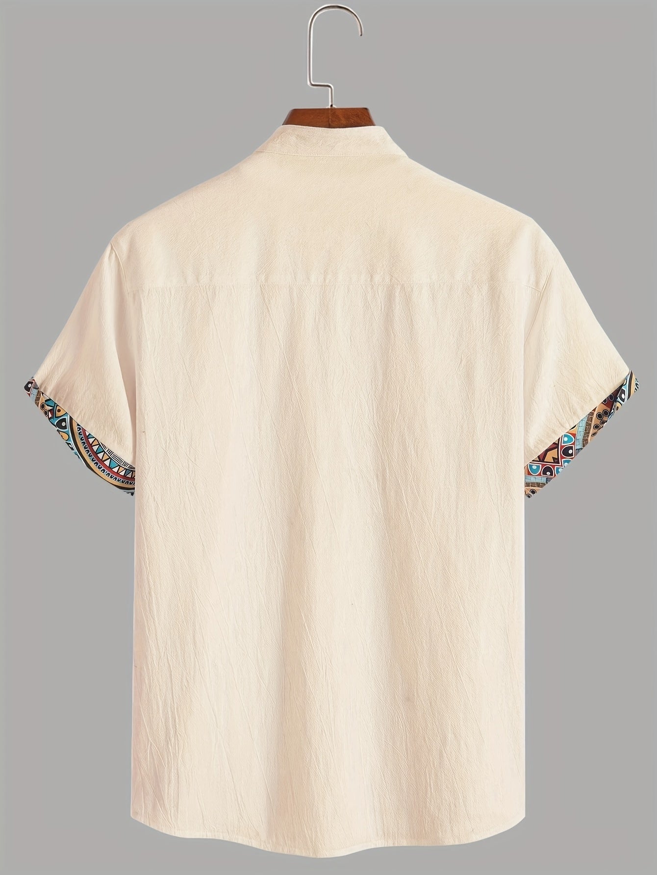 Kai Morgan | Color Block Tribal Cotton Shirt