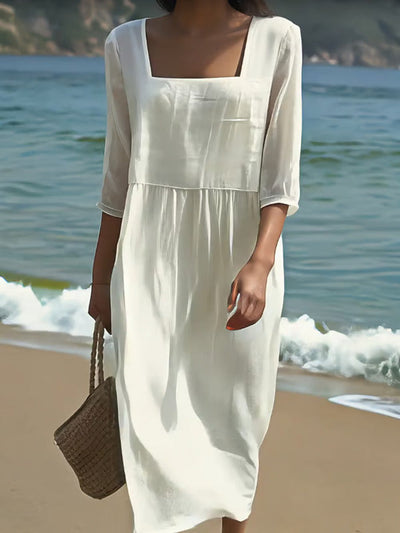 Lunelle – EasyFlow Linen Dress