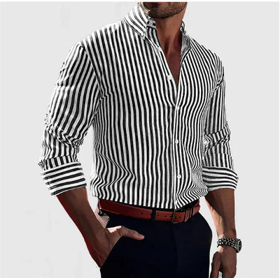 Leo Carter | Confidence Striped Shirt
