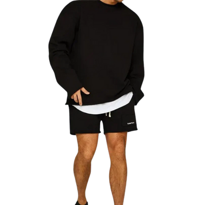 Nathan | Long-Sleeved Shirt and Shorts Set