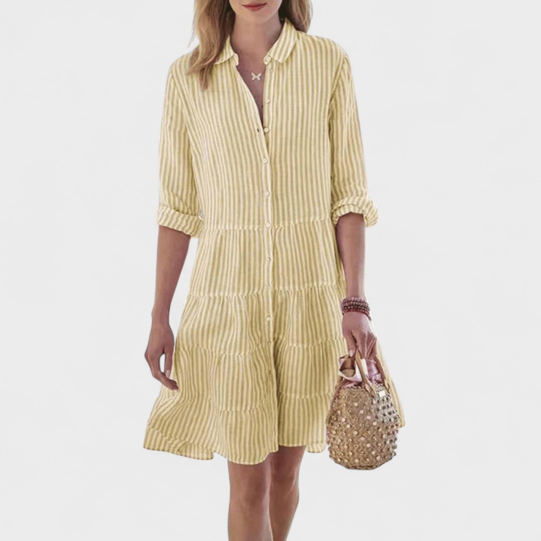 Zerrin - Striped Casual Dress