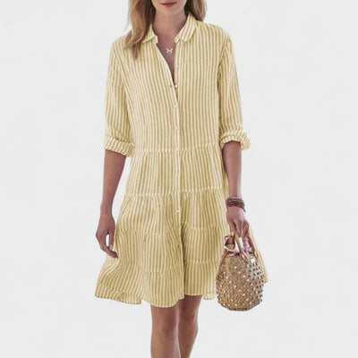 Zerrin - Striped Casual Dress