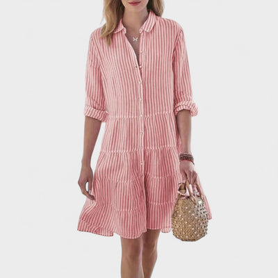Zerrin - Striped Casual Dress