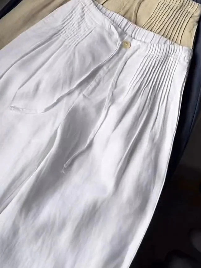 Coastal Comfort Linen Pants