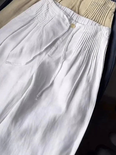 Coastal Comfort Linen Pants